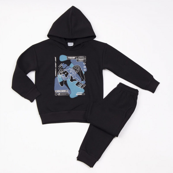 Trax Σετ παντελόνι με μπλούζα Μαύρο 15-48807