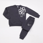 Trax Σετ Παντελόνι Με Μπλούζα ανθρακί 15-48837