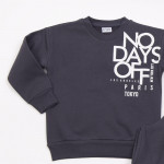 Trax Σετ Παντελόνι Με Μπλούζα ανθρακί 15-48837