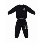Trax Σετ Μπλούζα με Παντελόνι Black 16-50838