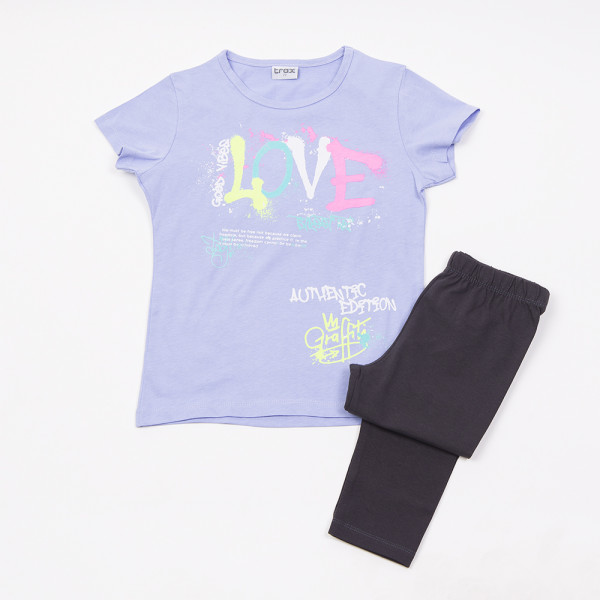 Trax Σετ μπλούζα κολάν Lilium 26-49114-1