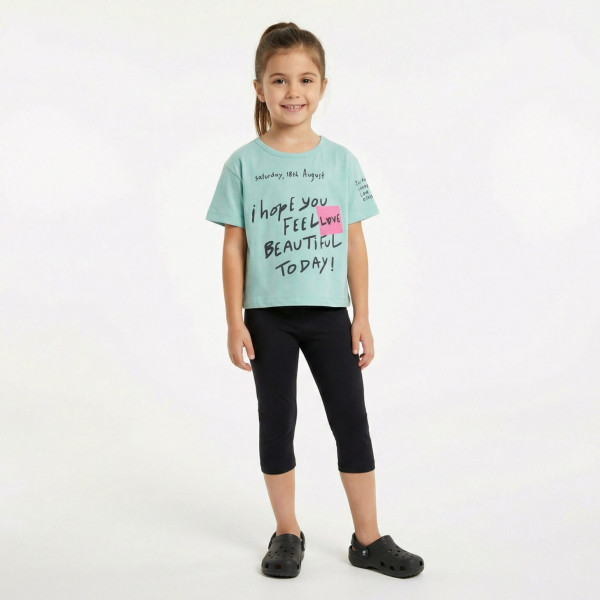 Trax Σετ μπλούζα παντελόνι Milky blue 26-49115-1