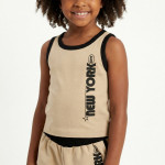 Trax Σετ σορτς μπλούζα Άμμος 26-49136-1