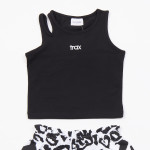 Trax Σετ τοπ σορτς Μαύρο 26-49137-1