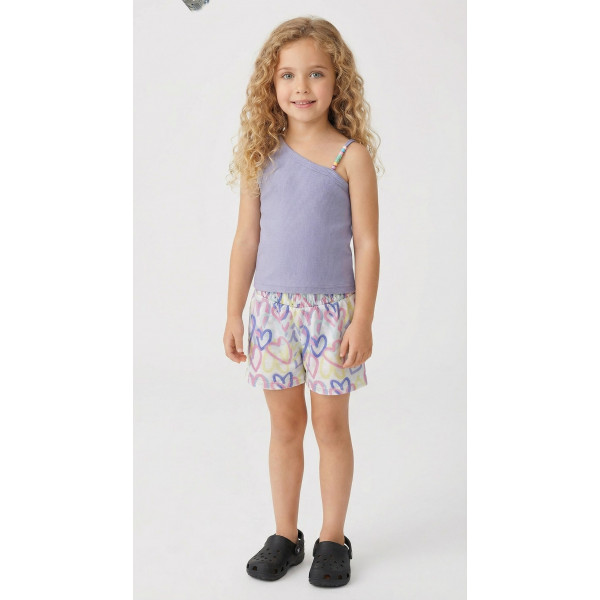 Trax Σετ σορτς μπλούζα Lilium 26-49138-1