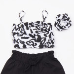 Trax Σετ τοπ σορτς κορδέλα Λευκό 26-49140-1