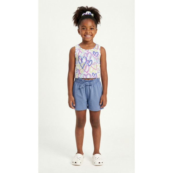 Trax Σετ σορτς μπλούζα Λευκό 26-49141-1