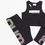 Trax Σετ τοπ 2 κολάν Μαύρο 26-49142-1