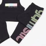 Trax Σετ τοπ 2 κολάν Μαύρο 26-49142-1