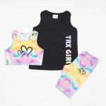 Trax Σετ μπλούζα κολάν Μαύρο 26-49147-1