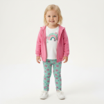 Trax Σετ κολάν μπλούζα ζακέτα  Λευκό 26-49206-1