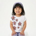 Trax Σετ κολάν μπλούζα κορδέλα Λευκό 26-49210-1