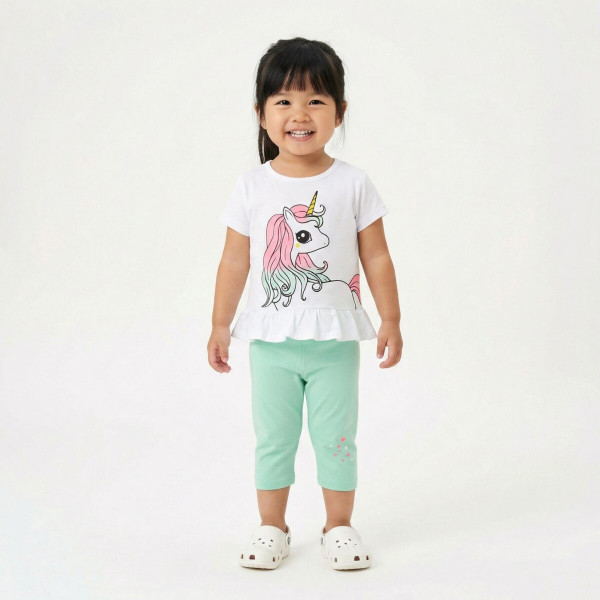 Trax Σετ Κολάν μπλούζα Λευκό 26-49217