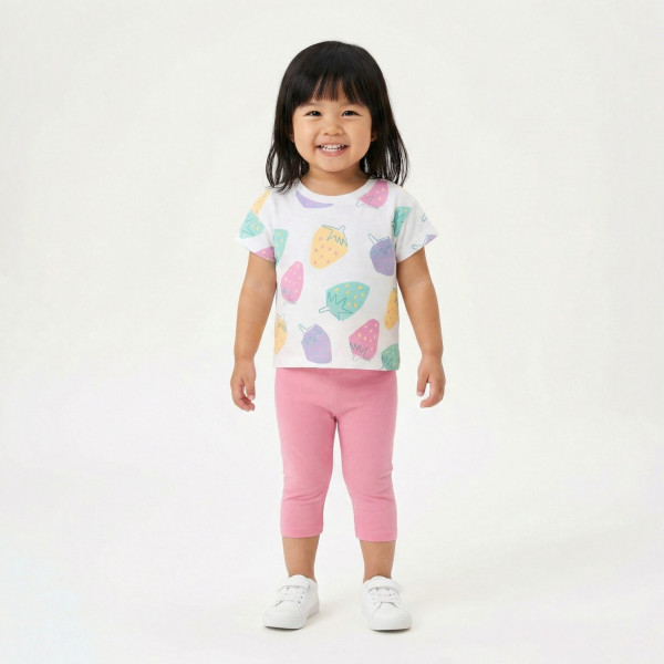 Trax Σετ Κολάν μπλούζα Λευκό 26-49218-2