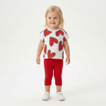 Trax Σετ Κολάν μπλούζα Λευκό 26-49219-1