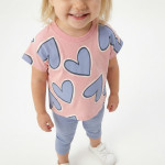 Trax Σετ Κολάν μπλούζα Ροζ 26-49219-2