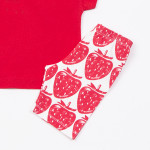 Trax Σετ κολάν μπλούζα  Κόκκινο 26-49225-1