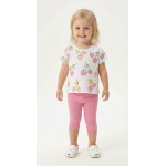 Trax Σετ Κολάν μπλούζα Λευκό 26-49227-2