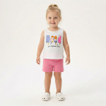 Trax Σετ σορτς μπλούζα Λευκό 26-49232-1