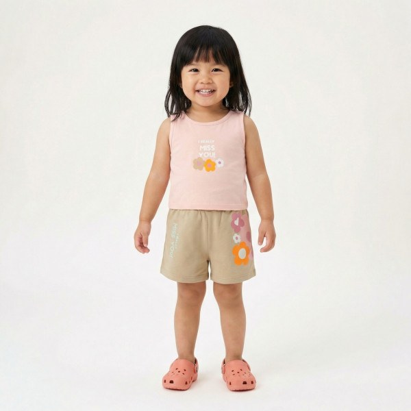 Trax Σετ σορτς μπλούζα Daisy 26-49238-1