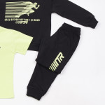 Trax Σετ παντελόνι 2 μπλούζες Μαύρο 26-49310-1