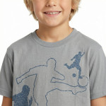 Trax Σετ βερμούδα μπλούζα Γκρι 26-49316-2