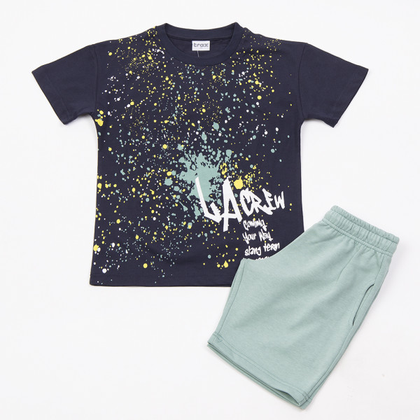 Trax Σετ μπλούζα βερμούδα Μαρέν 26-49333-2