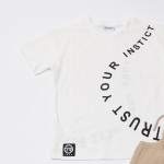 Trax Σετ μπλούζα βερμούδα Εκρού 26-49335-1