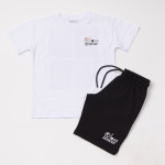 Trax Σετ μπλούζα βερμούδα Λευκό 26-49336-1