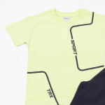 Trax Σετ μπλούζα βερμούδα Λάιμ 26-49347-1