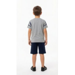 Trax Σετ βερμούδα 2 μπλούζες Γκρι 26-49348-1