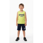 Trax Σετ βερμούδα 2 μπλούζες Γκρι 26-49348-1