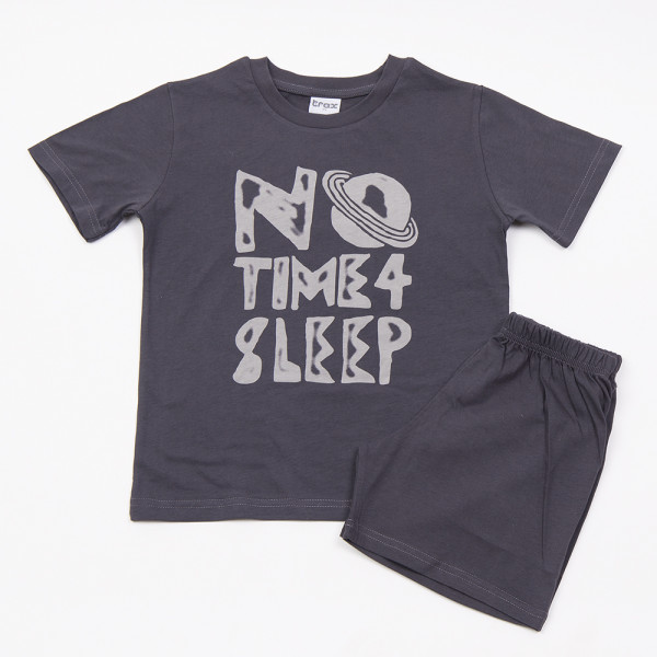 Trax Πυτζάμα Γραφίτη 26-49390-1