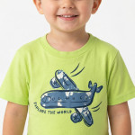 Trax Σετ βερμούδα μπλούζα Λάιμ 26-49416-1