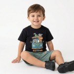 Trax Σετ βερμούδα μπλούζα Γραφίτης 26-49419-2