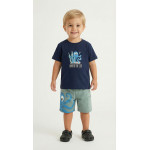 Trax Σετ βερμούδα μπλούζα Μαρέν 26-49427-1