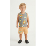 Trax Σετ βερμούδα μπλούζα Γκρι 26-49435-1