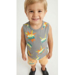 Trax Σετ βερμούδα μπλούζα Γκρι 26-49435-1