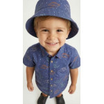 Trax Σετ βερμούδα πουκάμισο καπέλο Midnight 26-49442-1