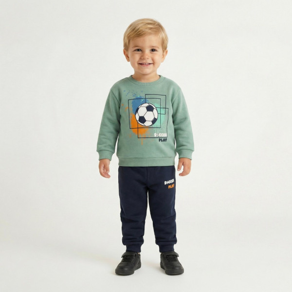 Trax Σετ παντελόνι 2 μπλούζες Μέντα 26-49444-1