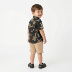 Trax Σετ βερμούδα μπλούζα πουκάμισο Ανθρακί 26-49445-1