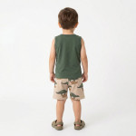 Trax Σετ βερμούδα μπλούζα Olive 26-49446-1