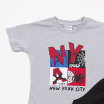 Trax Σετ βερμούδα μπλούζα Γκρι 26-49447-1