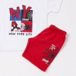 Trax Σετ βερμούδα μπλούζα Λευκό 26-49447-2