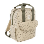 Walking Mum Τσάντα Αλλαξιέρα Backpack Poppy Olive Hearts 1120800324 Walking Mum Τσάντα Αλλαξιέρα Backpack Poppy Olive Hearts 1120800324