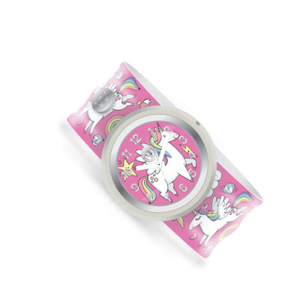 Watchitude Ρολόι χειρός τύπου σλαπ Unicorn World WTD-514
