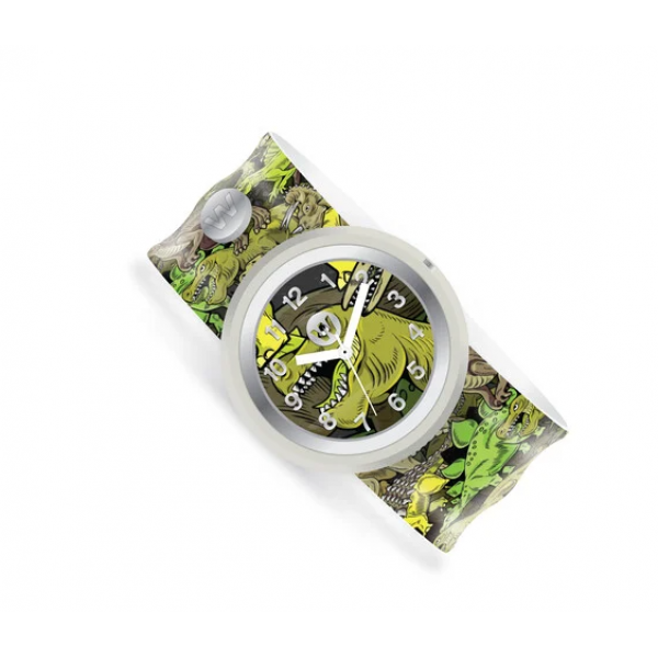 Watchitude Ρολόι χειρός τύπου σλαπ Dino Forest WTD-600