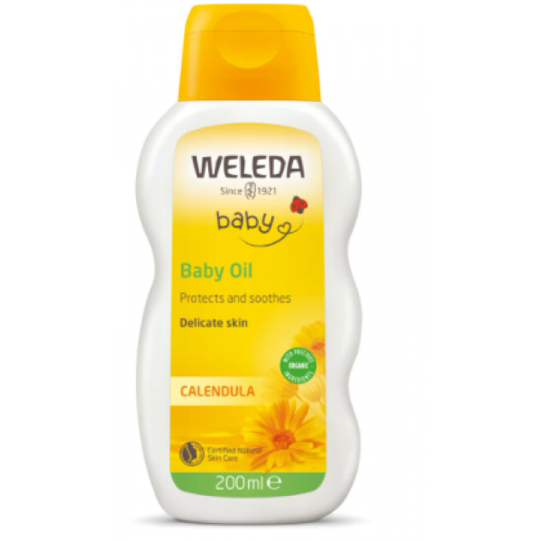 Weleda Λάδι Περιποίησης Καλέντουλας Για Μωρά Και Παιδία 200ml 8208