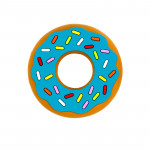 Baby To Love Silli Chews™ Donuts Μπλε BTL-SC-11