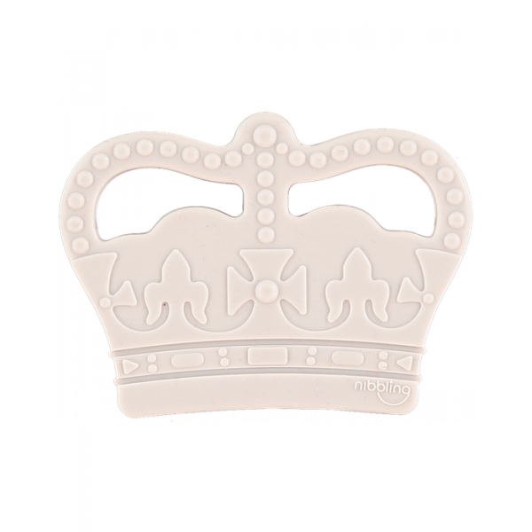 Nibbling Μασητικό Οδοντοφυίας Crown Grey BR74221